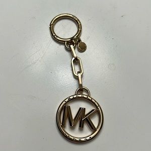 Gold Michael Kors keychain